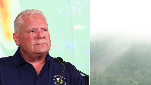 Ford says U.S. politicians criticizing Canadian wildfire response have ‘a very short memory’