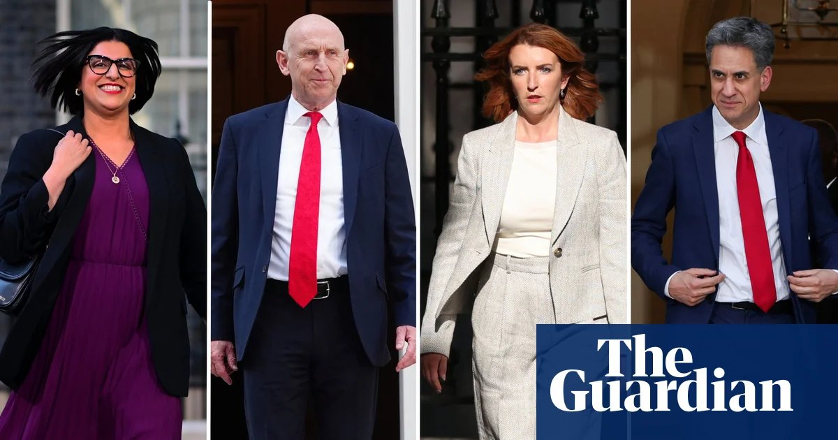 Andy Burnham’s first Labour cabinet: who’s in and who’s out? | Labour
