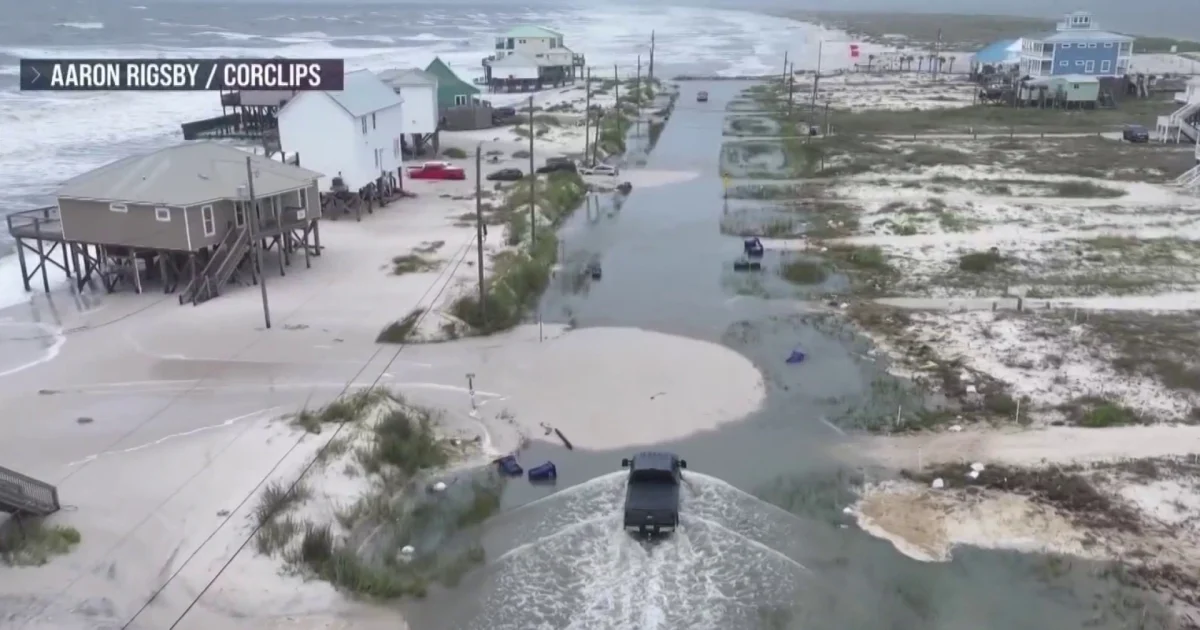 Tropical Storm Bertha makes landfall