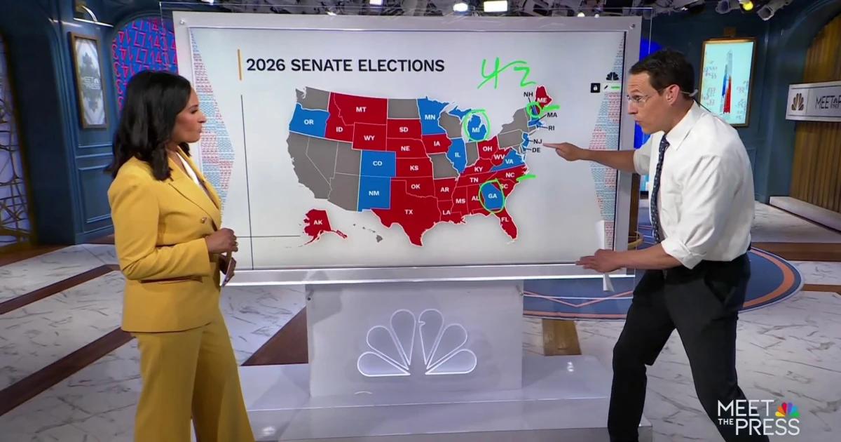 Kornacki: Which states Democrats ‘have to win’ for control of Congress