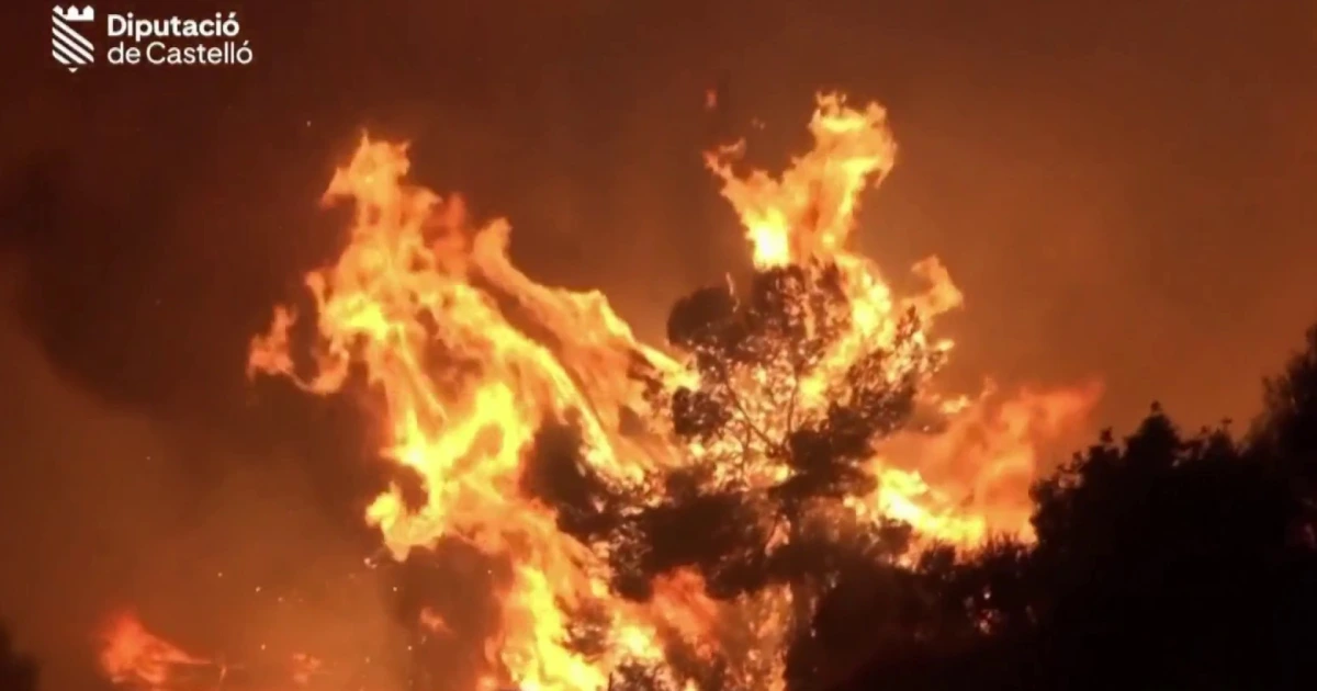 Out-of-control wildfires burn in Europe as millions brace for severe weather in the U.S.