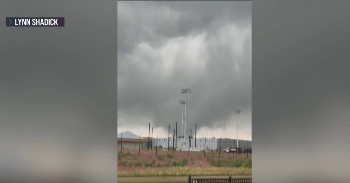 Devastating tornado in Wisconsin