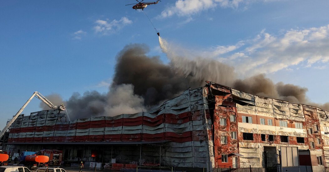 Russia Batters Kyiv in One of the Largest Missile Assaults of the War