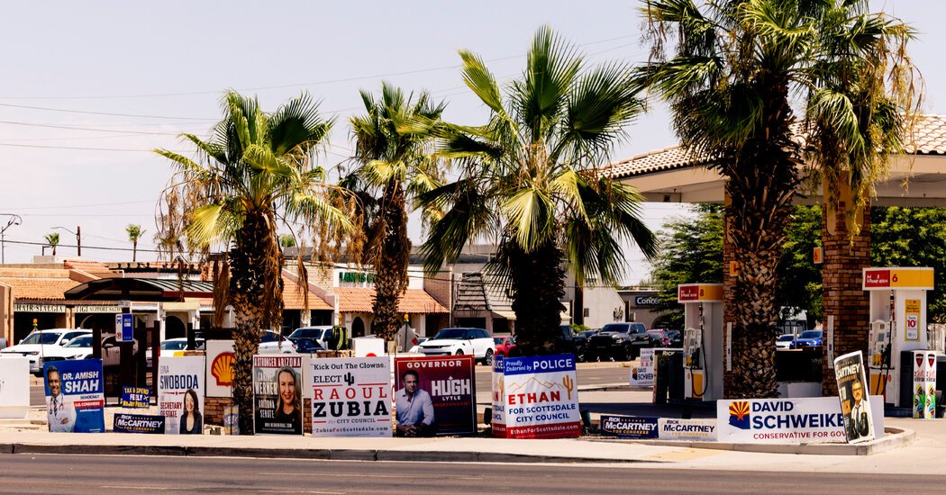 In Arizona’s Primaries, Democrats Fight Over a House Seat They Need Badly