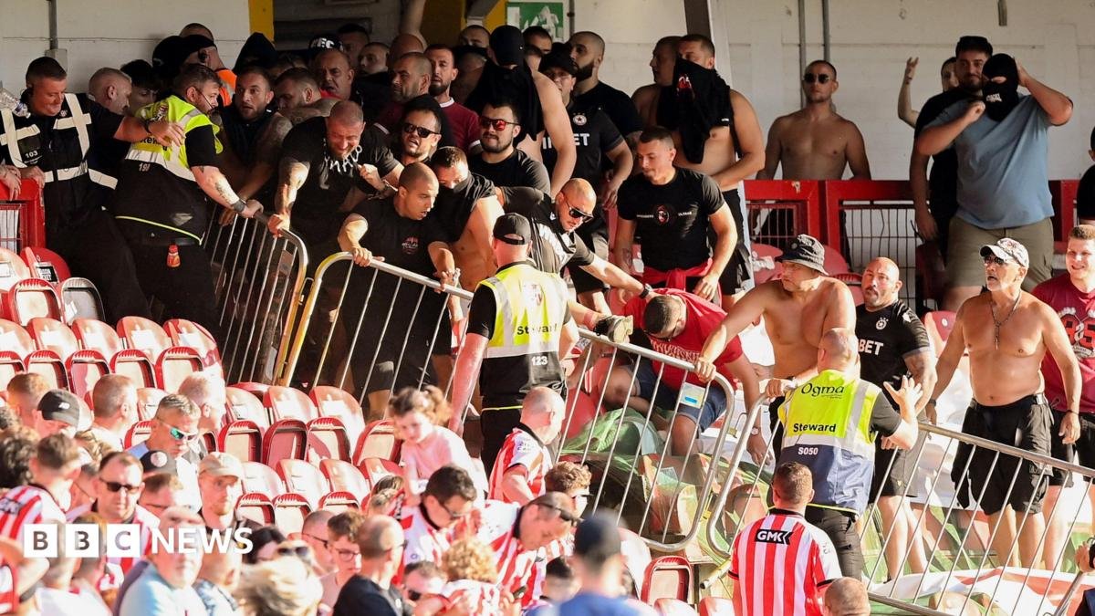 Derry City: Investigation under way after disorder at Brandywell Stadium