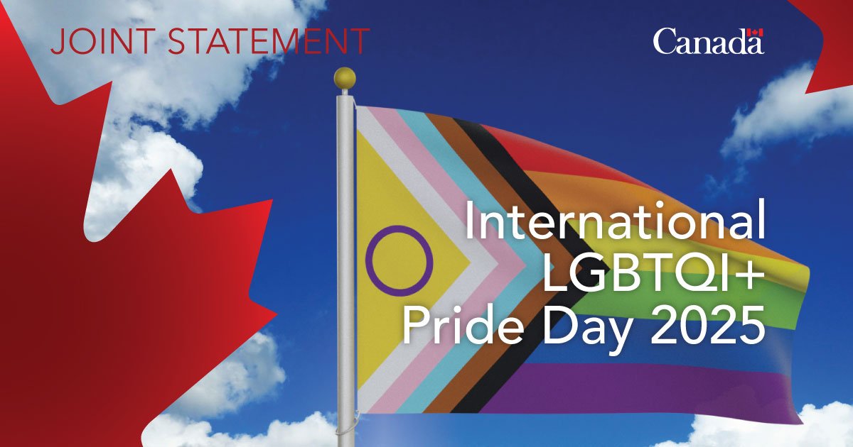 Joint statement on International LGBTQI+ Pride Day 2025
