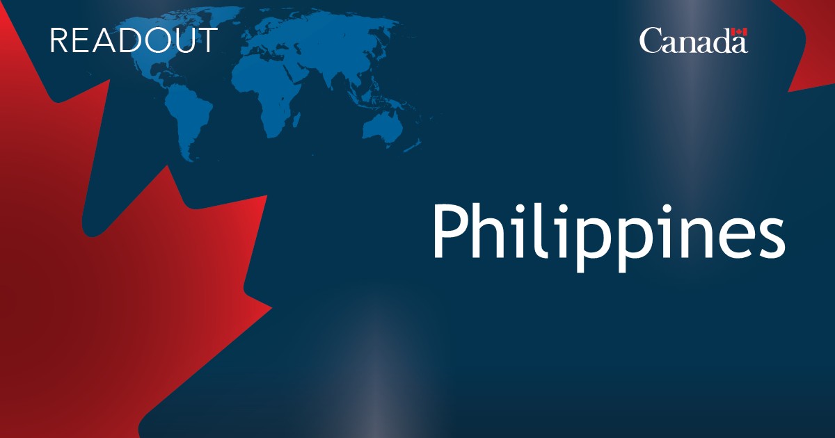 Minister Anand meets with Philippines Foreign Affairs Secretary Theresa Lazaro