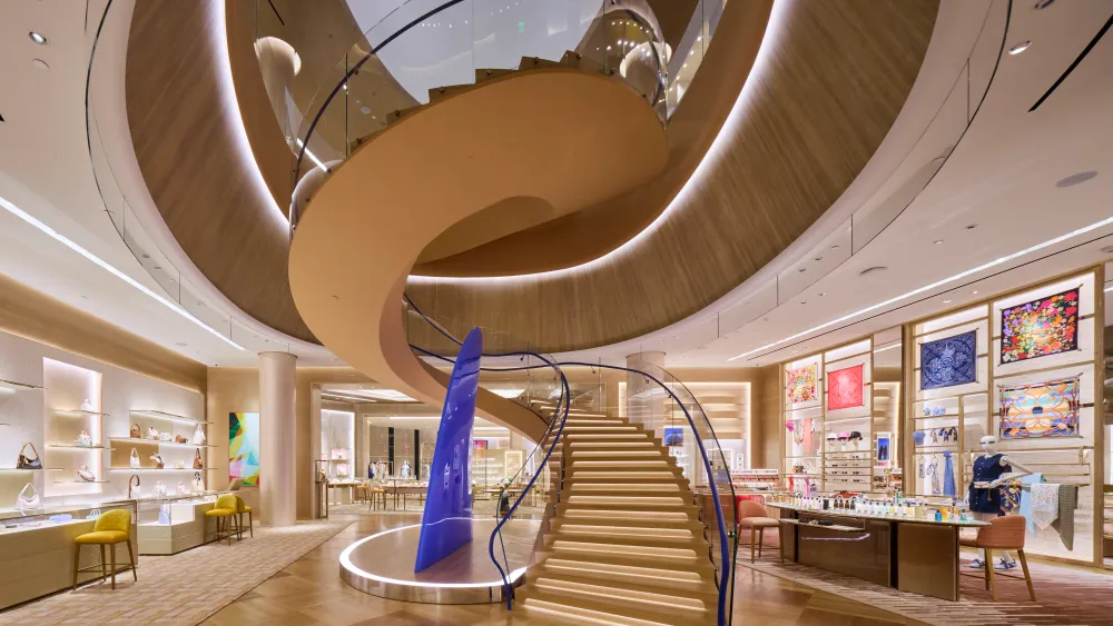 Louis Vuitton Opens Renovated Store at The Shops at Crystals in Las Vegas