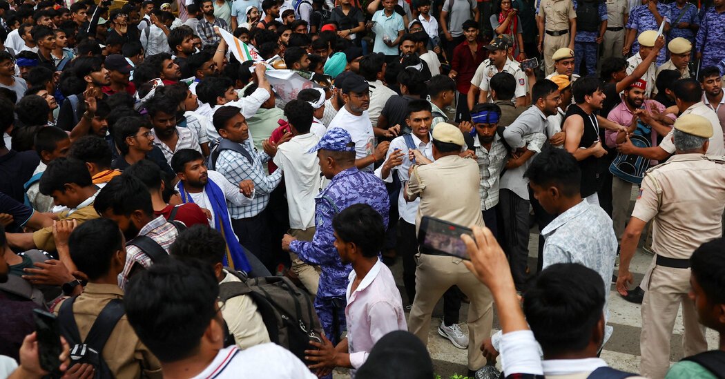 India’s CJP Party Leads Protest March to Parliament After Exam Leaks