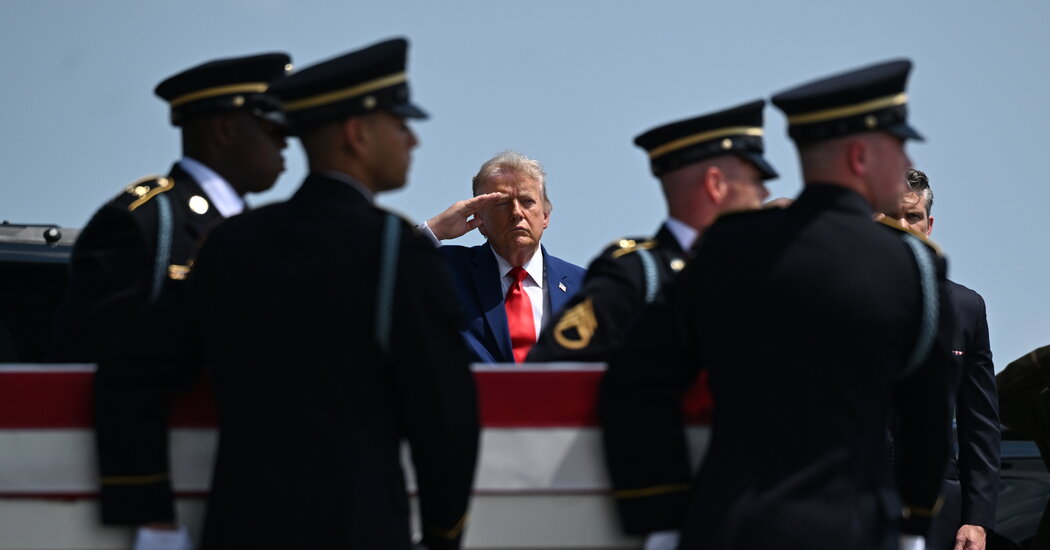 Iran War Live Updates: Trump Threatens Retaliation Against Civilian Targets if Iran Strikes in Strait