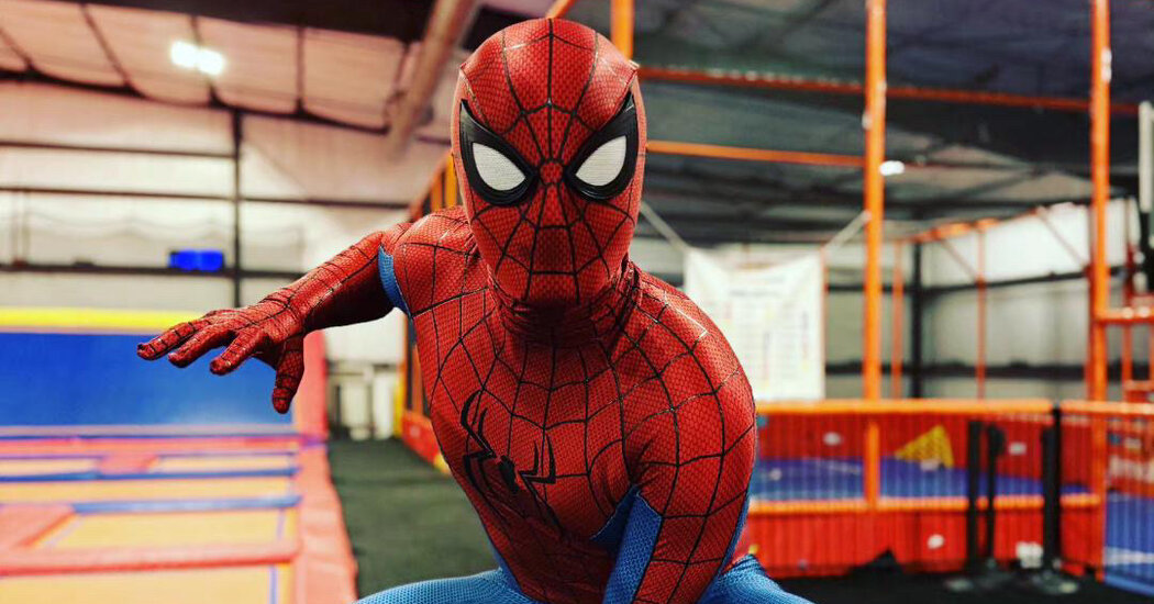 Man in a Spider-Man Costume Rides to the Rescue in Arkansas