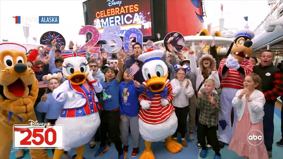WATCH:  Parties already set sail in Alaska for America's 250th