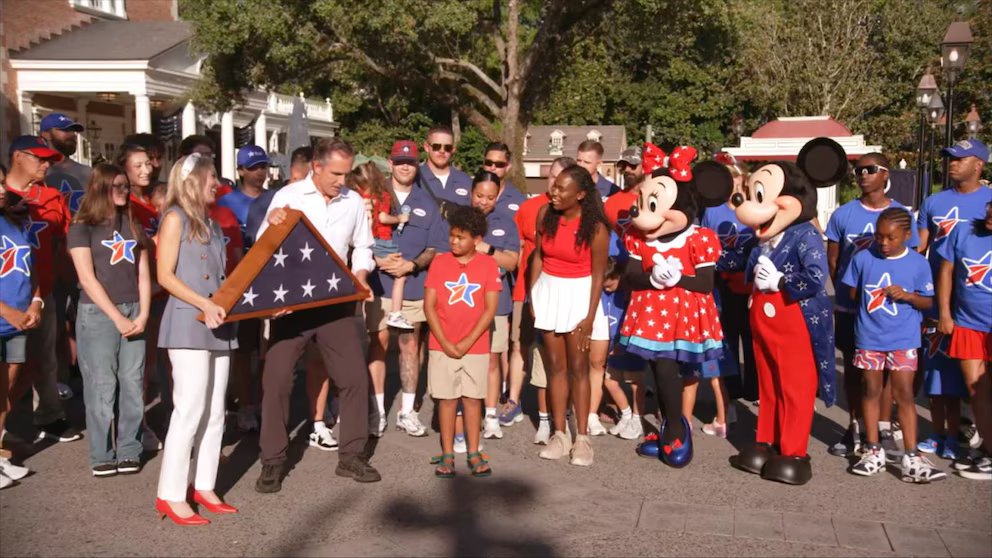 WATCH: Disney's support for Blue Star families