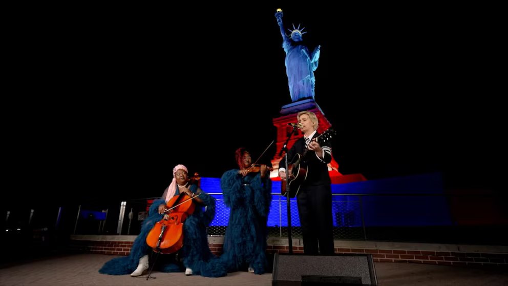 WATCH:  Brandi Carlile performs "America the Beautiful" to honor America's 250th birthday