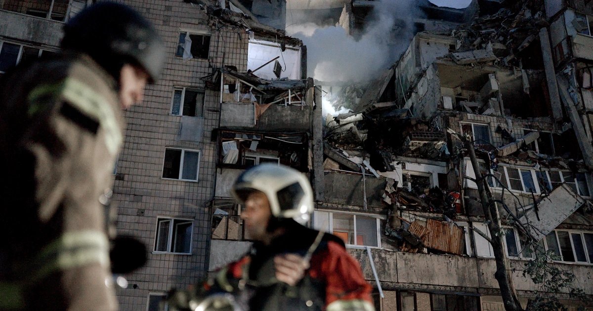 Russian strikes on Ukraine’s capital kills at least 11 ahead of NATO summit