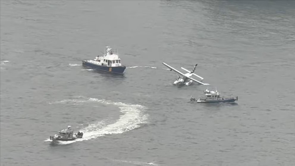 WATCH:  Passengers speak out after sea plane makes hard landing in East River in NYC