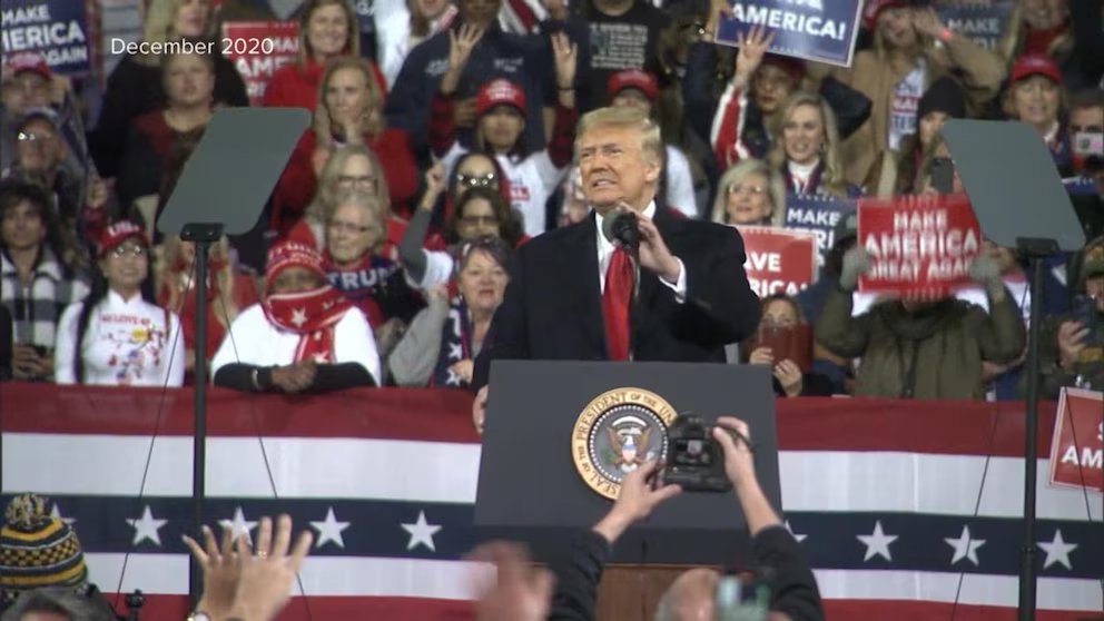WATCH:  Pres. Trump addresses the nation on election claims