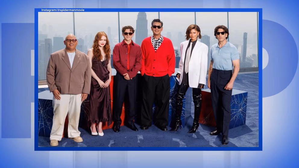 WATCH: 'Spider-Man: Brand New Day' cast swings across North America