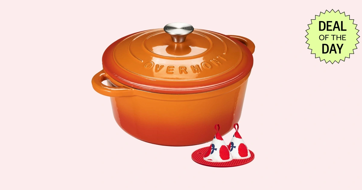 Deal of the Day: Overmont Dutch Oven Is 50% Off