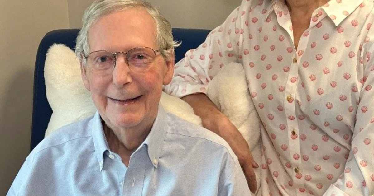 McConnell releases health update, saying he’s not ready to return to work yet