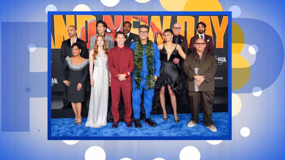 WATCH:  'Spider-Man: Brand New Day' swings into Hollywood for world premiere