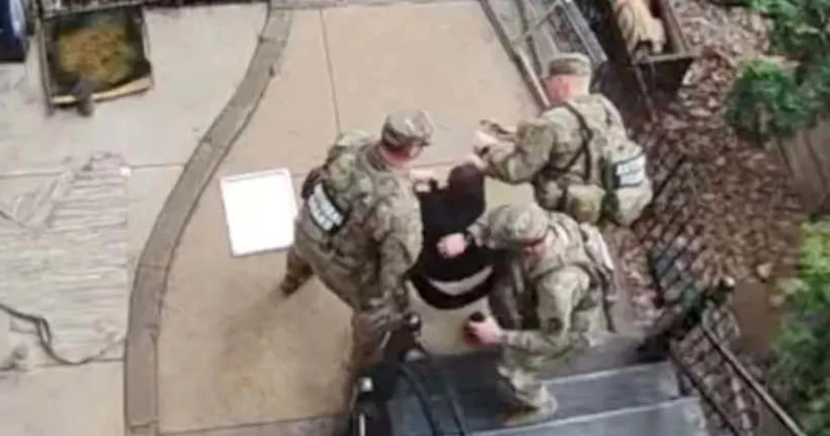 Army veteran Anna King says National Guard assaulted her over protest signs at Washington D.C. house