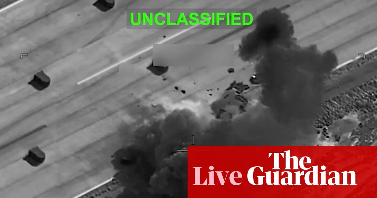 Trump says Iran truce is ‘over’ as US hits 170 targets over two nights – Middle East crisis live | US-Israel war on Iran