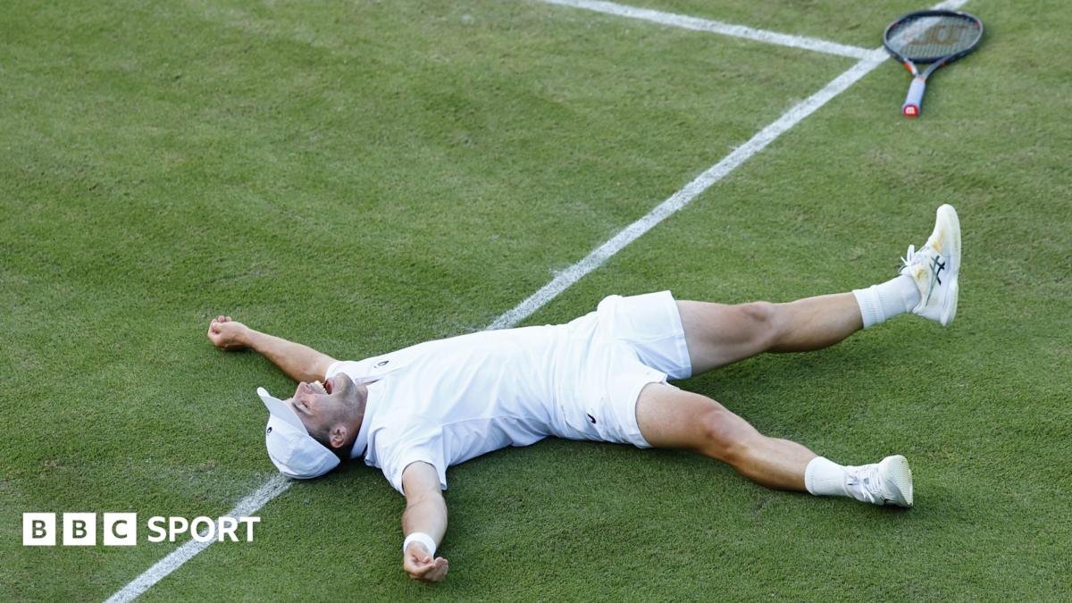 Wimbledon 2026 results: Arthur Fery fights back to beat Zizou Bergs to keep British singles hopes alive.