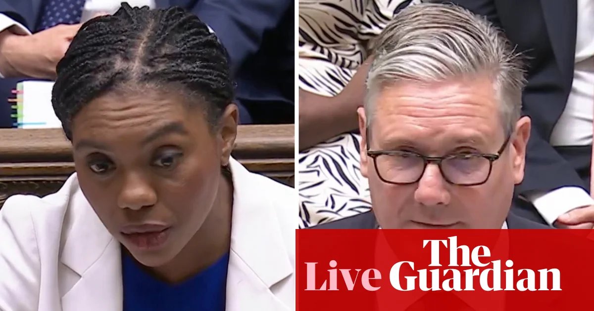 PMQs: Badenoch urges Burnham to condemn defence investment plan as Starmer says black hole will be addressed – UK politics live | Politics
