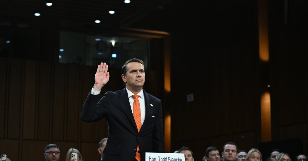 Senate Democrats Press Blanche on Times Subpoenas