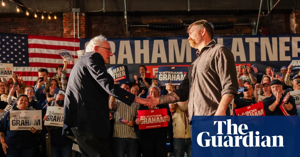 Bernie Sanders calls on Graham Platner to withdraw from US Senate race amid sexual assault claims | US news