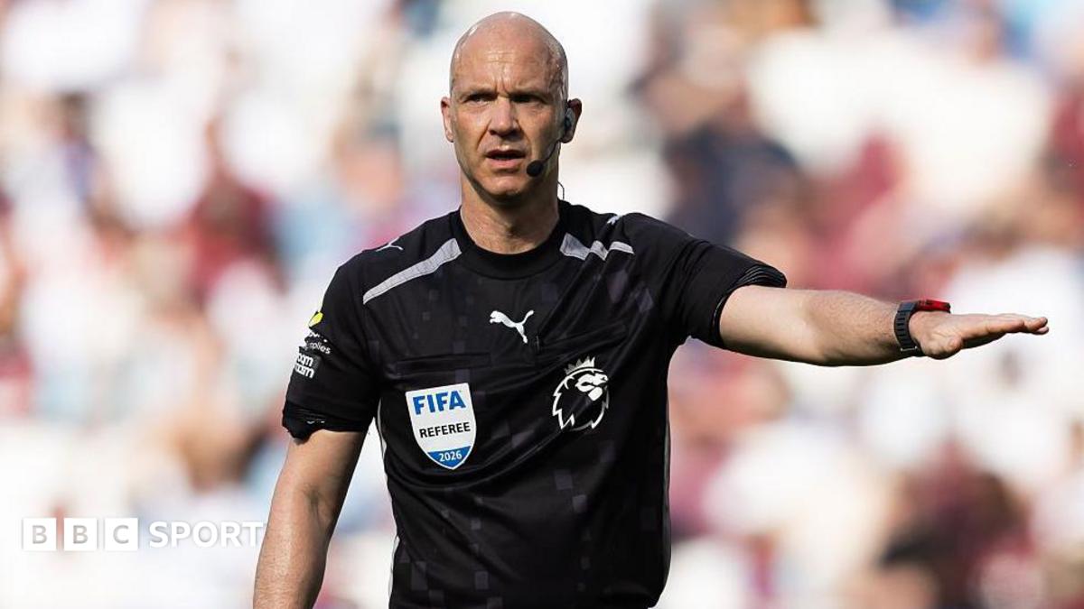 Anthony Taylor: Premier League referee announces retirement