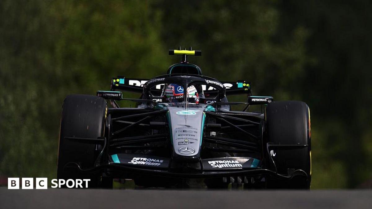 Belgian Grand Prix: Kimi Antonelli tops FP2 as Pierre Gasly crashes heavily