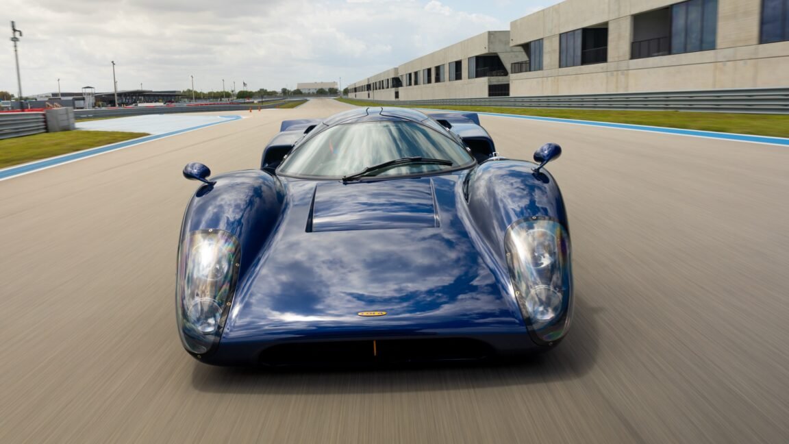 This race car is made from plant fibers, volcanoes, … and seawater?