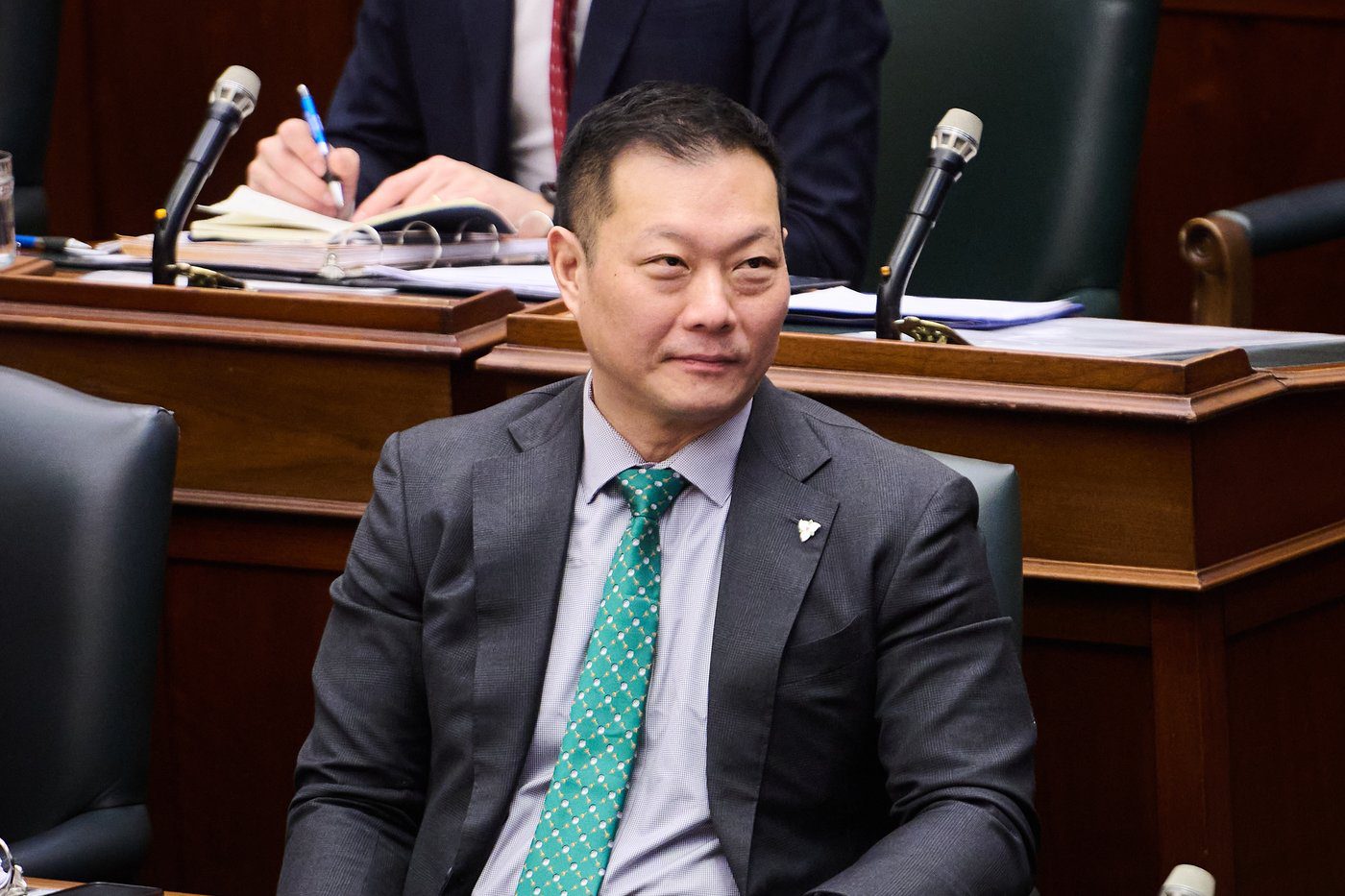 Ontario premier won’t say if ex-minister will remain in PC caucus
