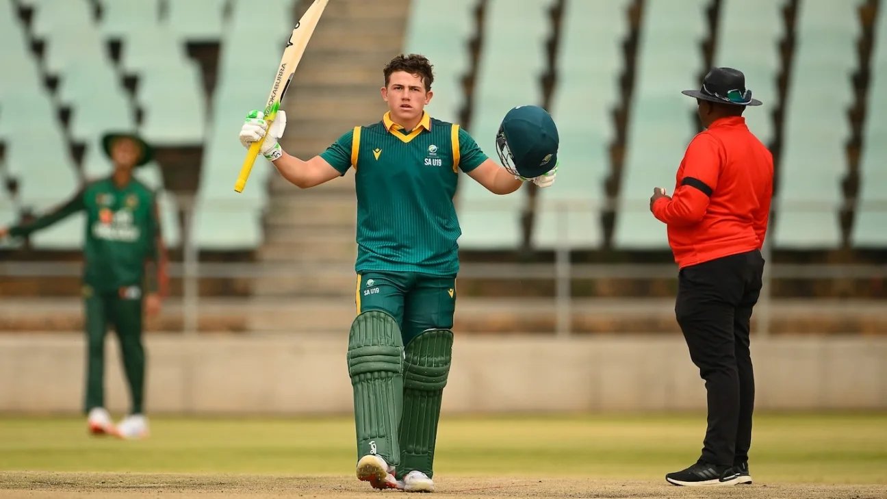 South Africa Under-19s in England 2026, ENG19 vs SA19 1st Youth Test Match Report, July 10 – 13, 2026