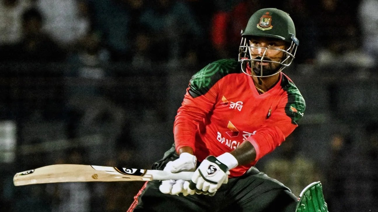 Litton Das ruled out of ODI series against Zimbabwe with calf injury