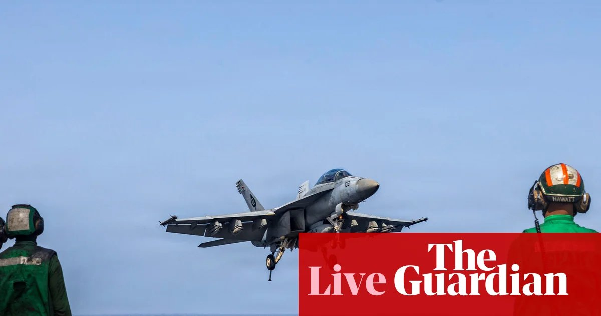 US military launches fresh strikes on Iran – Middle East crisis live | Iran