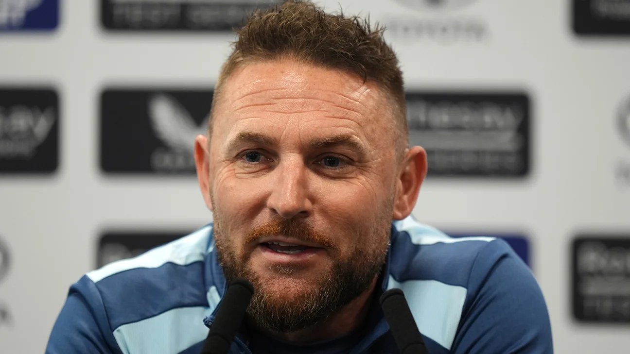 Brendon McCullum fronts up for final time after becoming Bazball’s fall guy