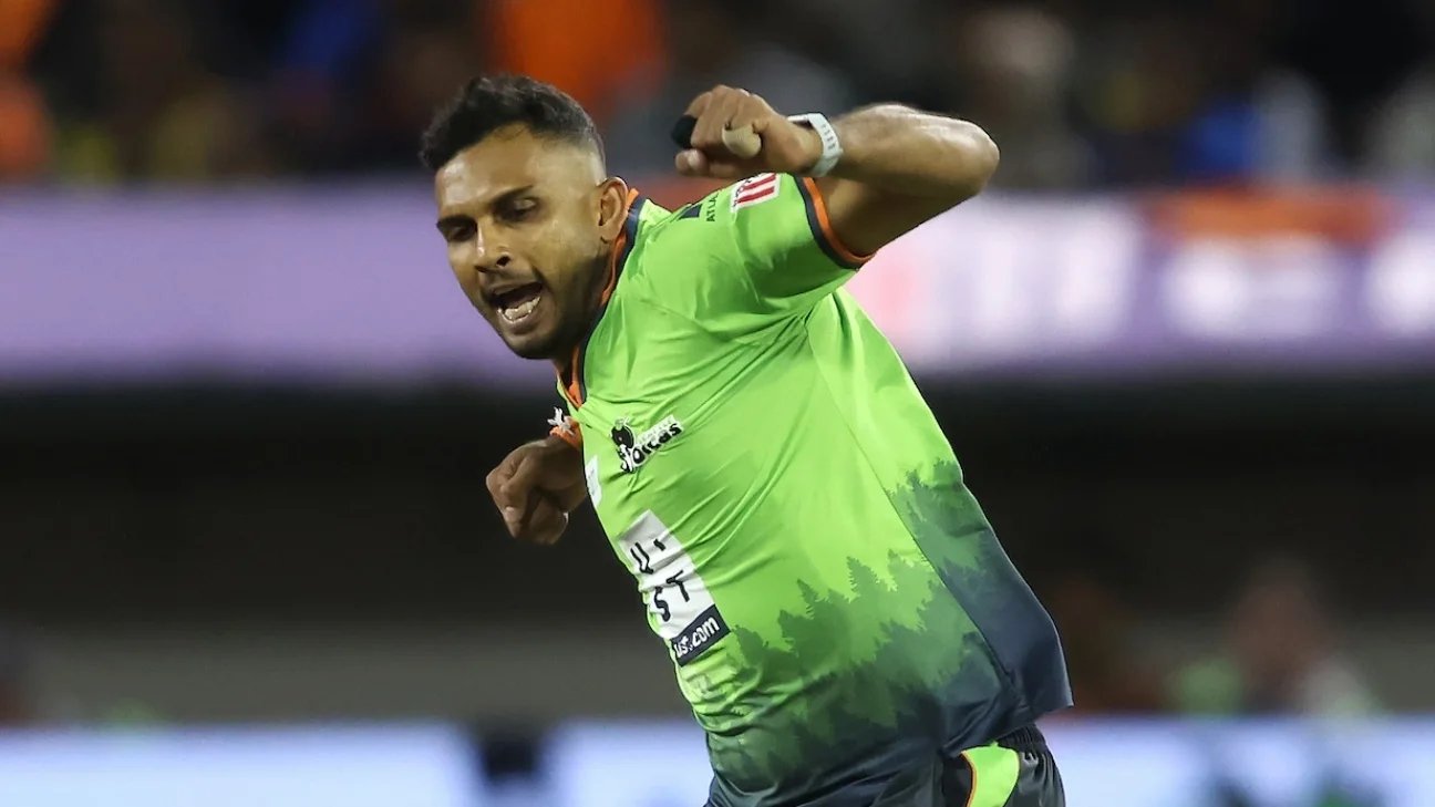 Shanaka's four in four balls seals low-scoring tussle for Seattle Orcas