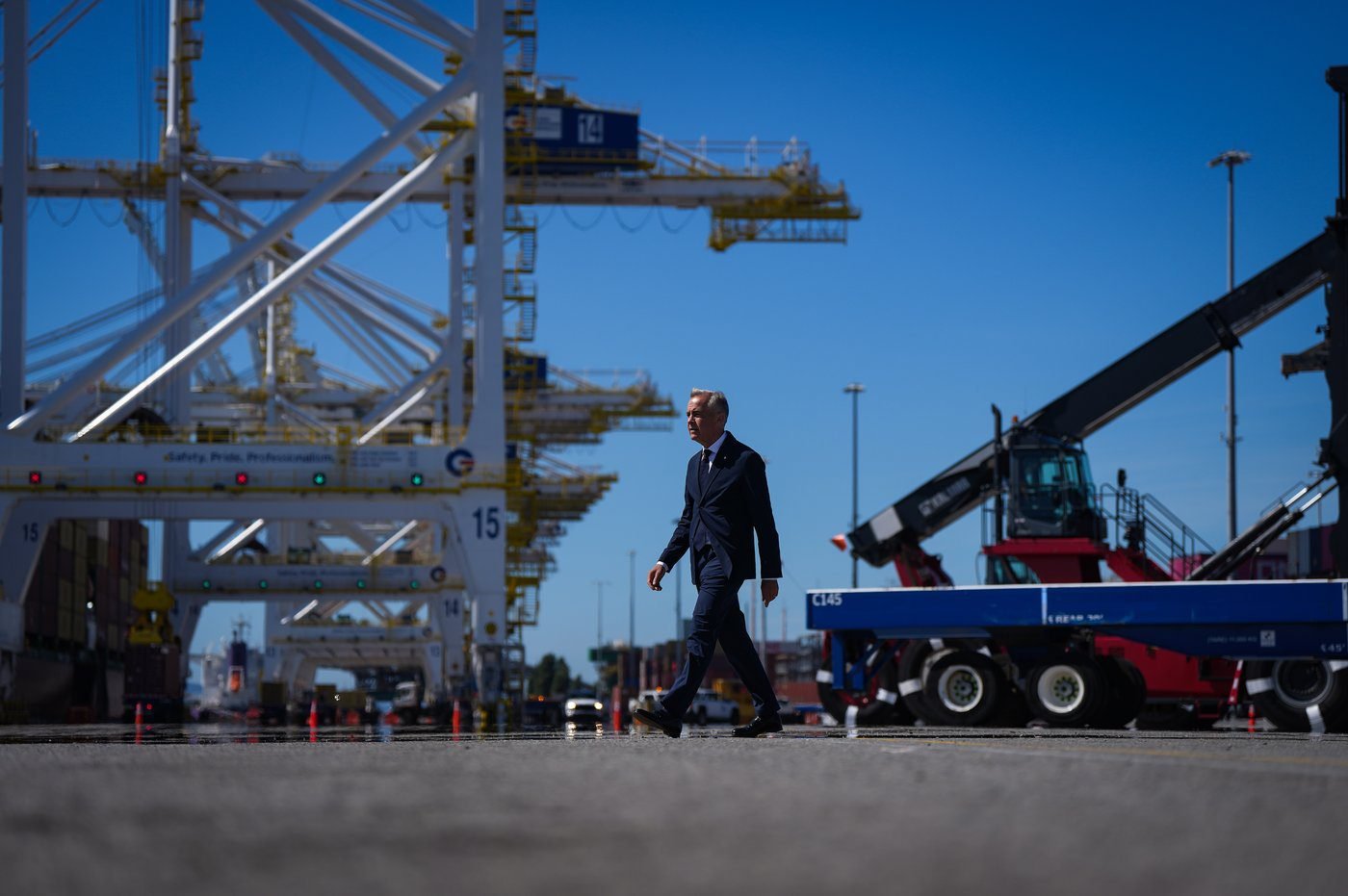 Carney touts B.C. port expansion plan to strengthen independence, diversify economy