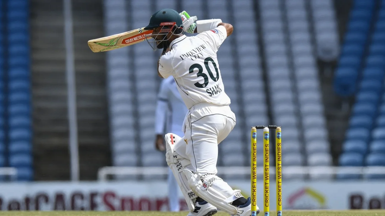 Pakistan in West Indies 2026, WI vs PAK 1st Test Match Report, July 25 – 29, 2026