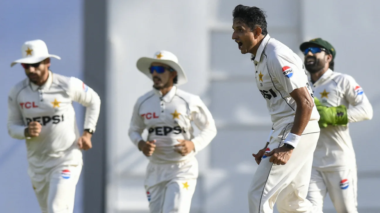 Pakistan in West Indies 2026, WI vs PAK 1st Test Match Report, July 25 – 29, 2026