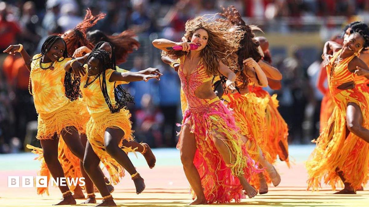 Madonna, Justin Bieber, Shakira and BTS perform at World Cup half-time show