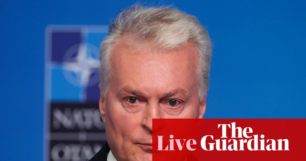 Lithuania warns Russia could be planning ‘targeted’ attacks on critical infrastructure – Europe live | Ukraine