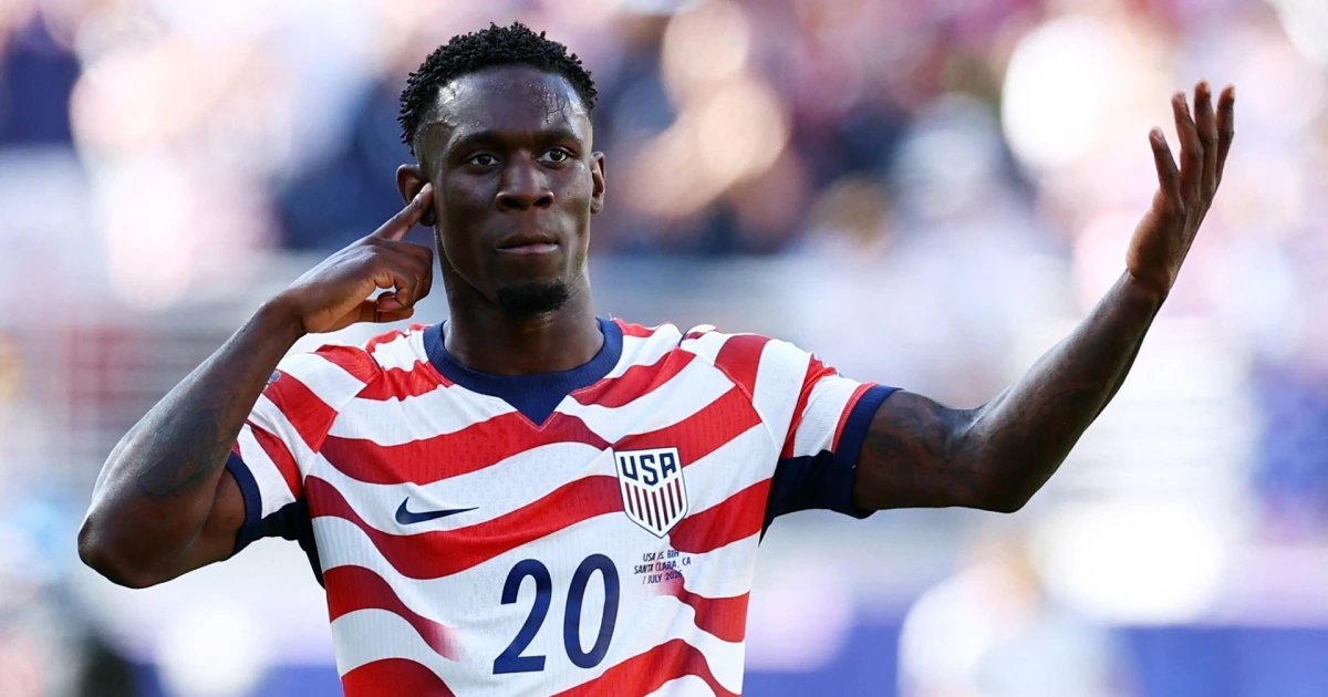 Gol de Folarin Balogun y Estados Unidos se pone adelante frente a Bosnia y Herzegovina