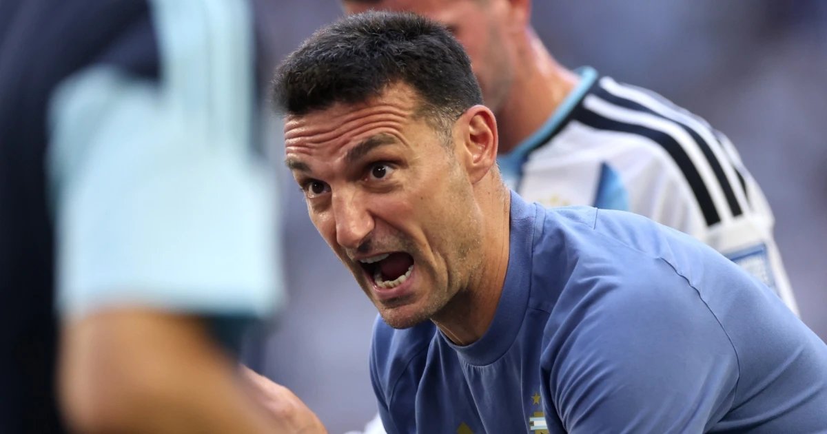 Scaloni: “Este equipo nunca se rinde”