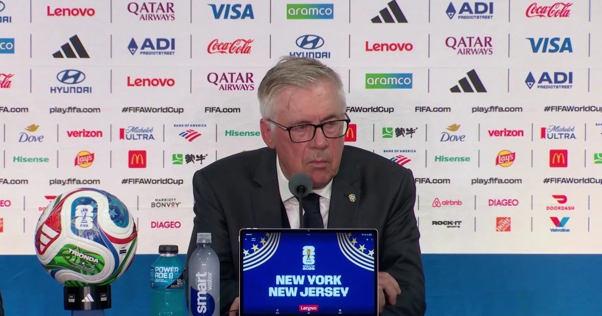 Ancelotti reveló por qué Guimaraes pateó el penal y habló de su continuidad tras quedar fuera Brasil