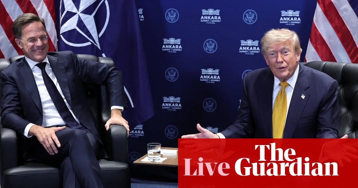 Greenland ‘is very important for US, but not important for Denmark’, Trump says at Nato meeting – Europe live | World news