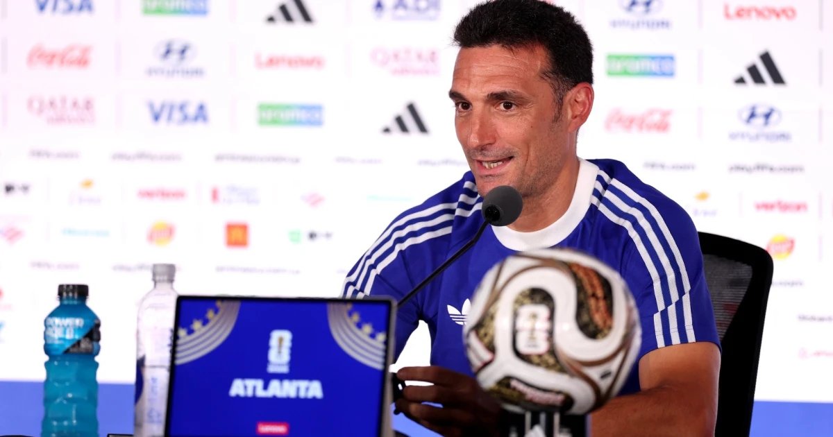 Scaloni: ”Dejaremos hasta la última gota de sudor para llegar a la final”